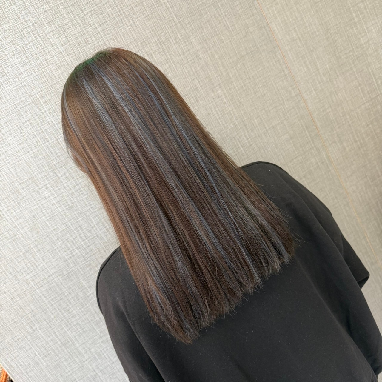 FaceColor首席設計師Ccco線條染藍灰作品